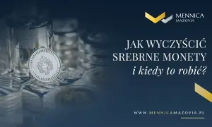 Stos błyszczących, srebrnych monet. Dowiedz się, jak czyszczenie srebrnych monet może przywrócić im blask.