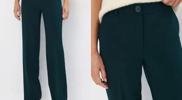 Butelkowe spodnie: Stylizacje, kolory, fasony. Jak je nosić modnie?