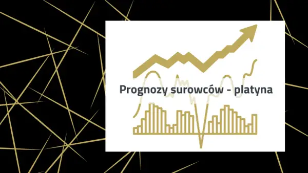 Wykresy prognozujące cenę 1 uncja platyny.
