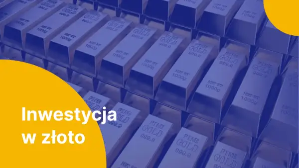 Inwestycja w złoto: jak mądrze zainwestować 10000? Złote sztabki symbolizują bezpieczeństwo kapitału.